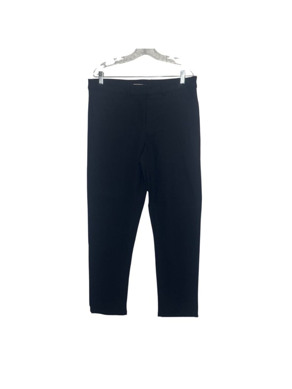 Nanette Lepore Slim Fit Trousers Pants Womens Size 10 Black Officewear Workwear